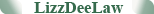 LizzDeeLaw logo design